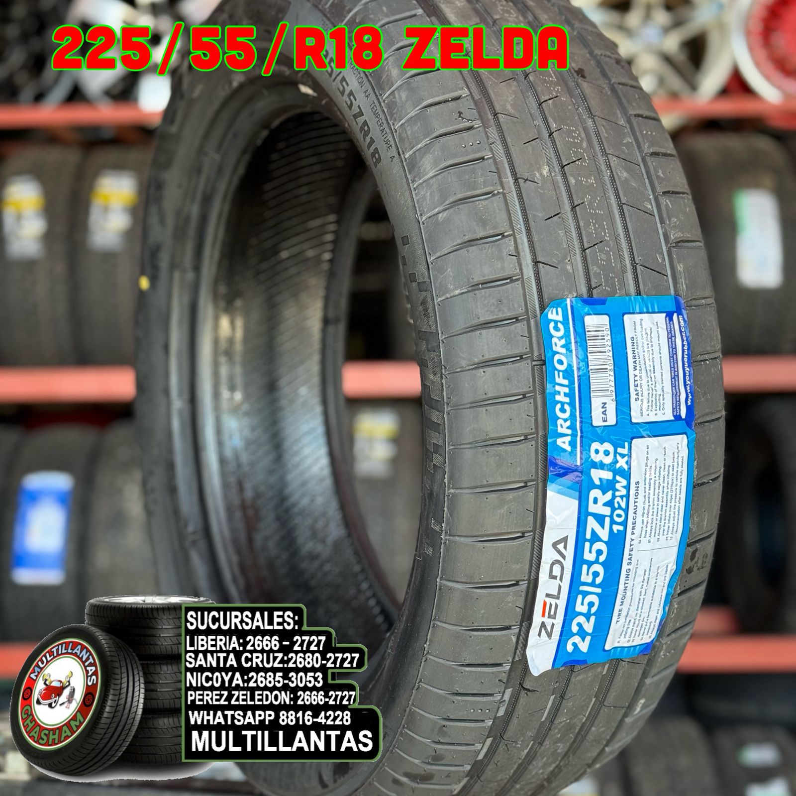 225/55/R18 HT ZELDA